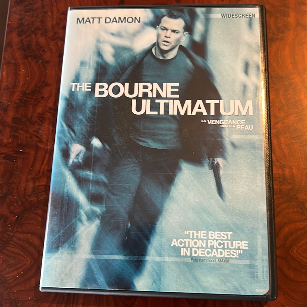 Assorted movies 3/$10 “The Bourne Ultimatum” starring Matt Damon